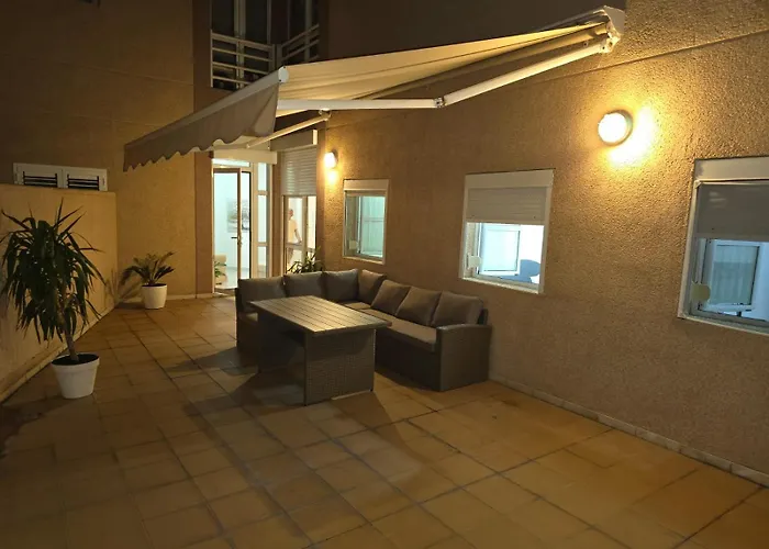 Casa Molina Con Terraza Al Lado De La Playa 別荘 *